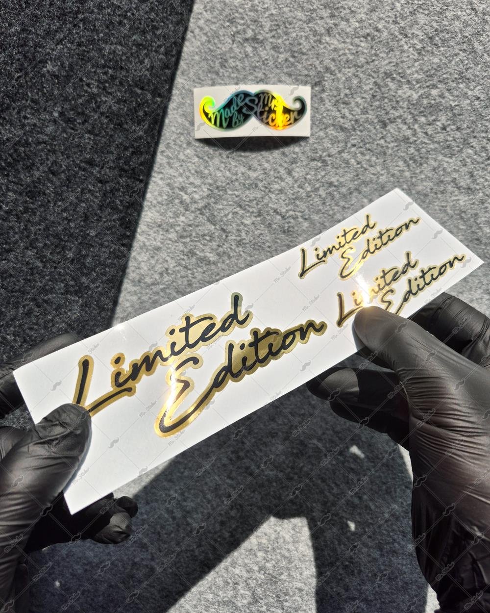 GLD11 Altın Seri Limited Etidion Etiket Seti 3'lü Set
