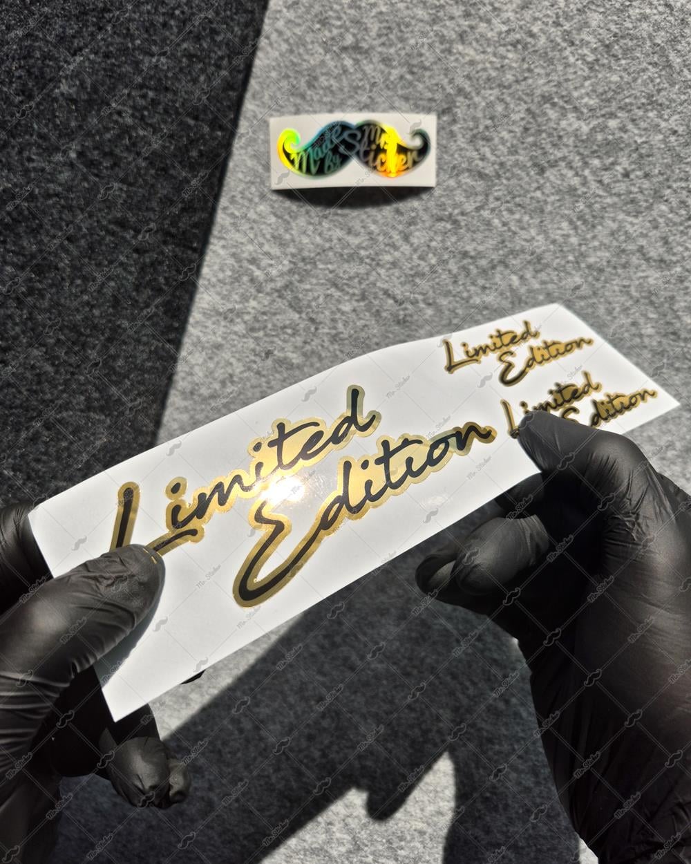 GLD11 Altın Seri Limited Etidion Etiket Seti 3'lü Set