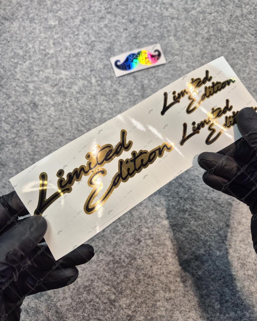 GLD11 Altın Seri Limited Etidion Etiket Seti 3'lü Set