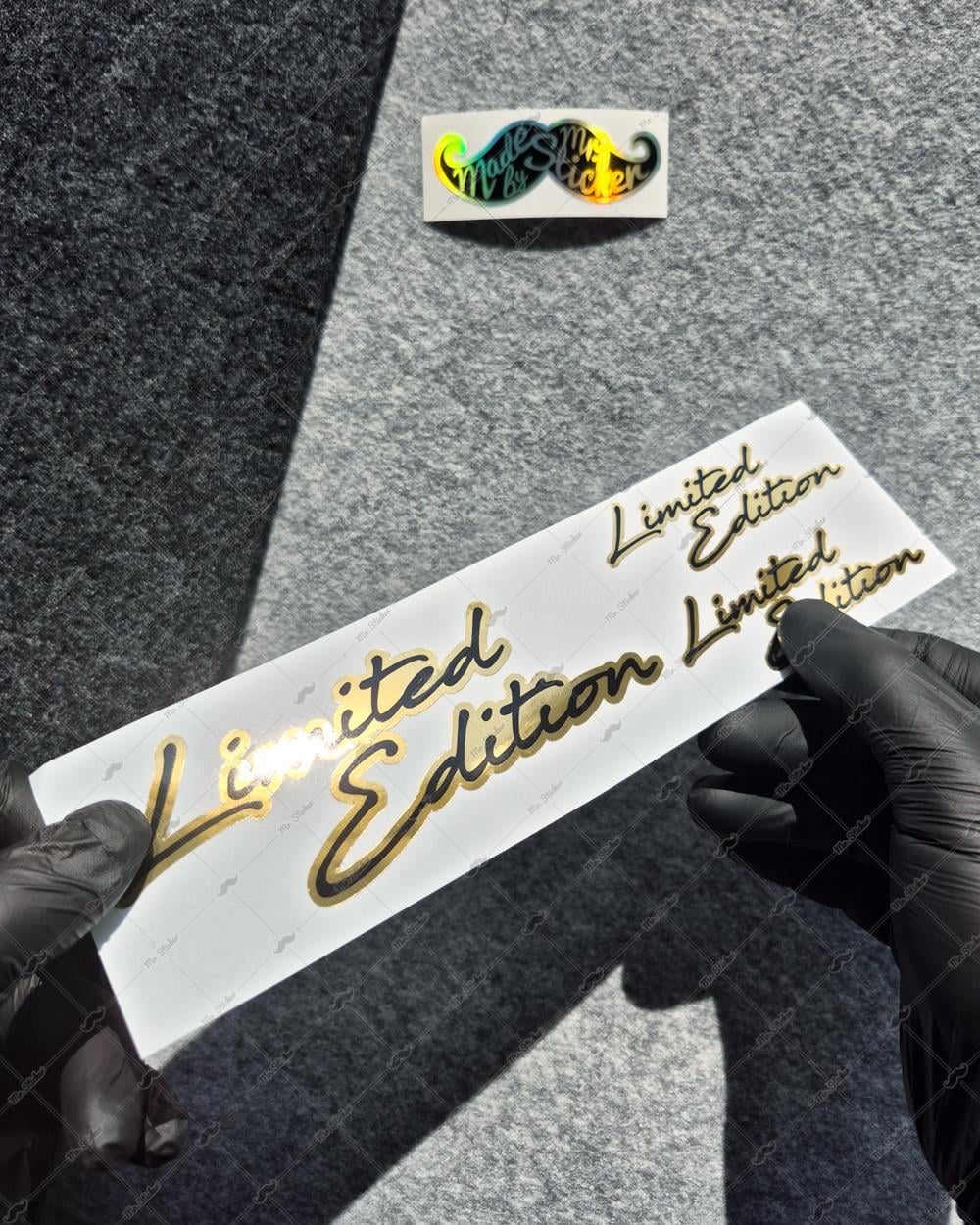 GLD11 Altın Seri Limited Etidion Etiket Seti 3'lü Set