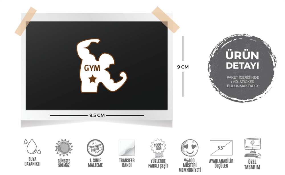 GYM11 GYM Etiket