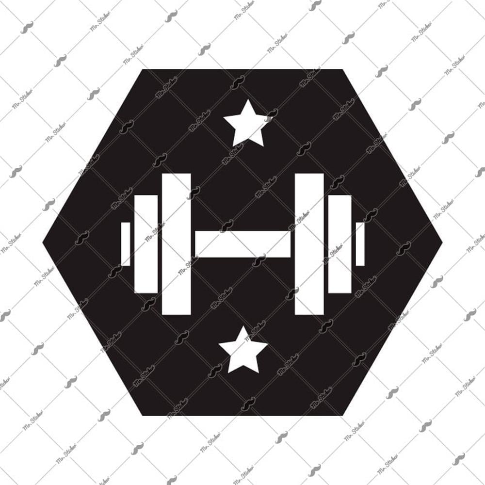 GYM5 Dumbell Etiketi