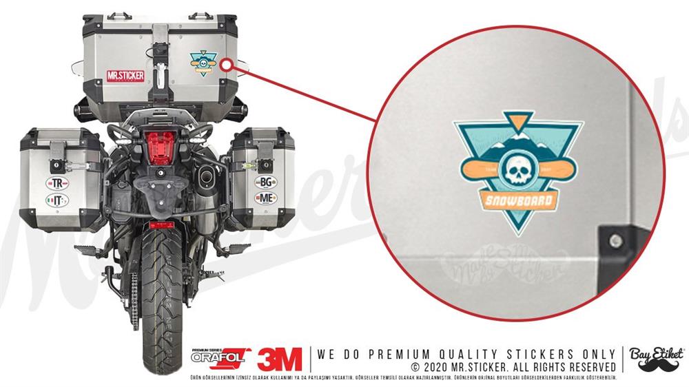 HBG40 Snowboard Etiketi