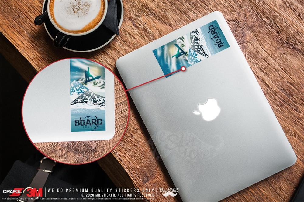 HBG53 Snowboard Sampiyonasi Etiketi
