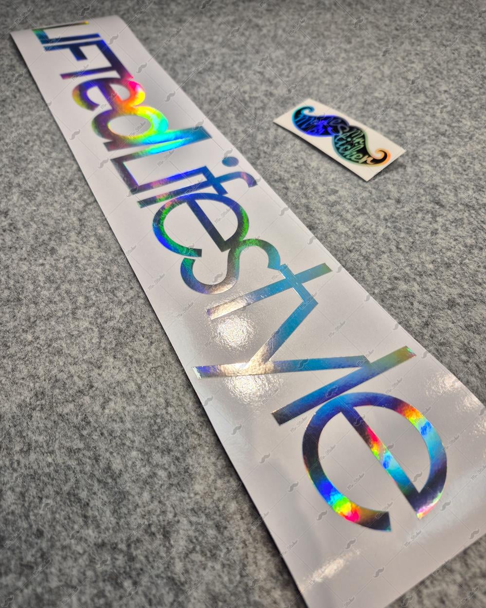 HLG101 Hologram Lifted Lifestyle Yazii Etiket