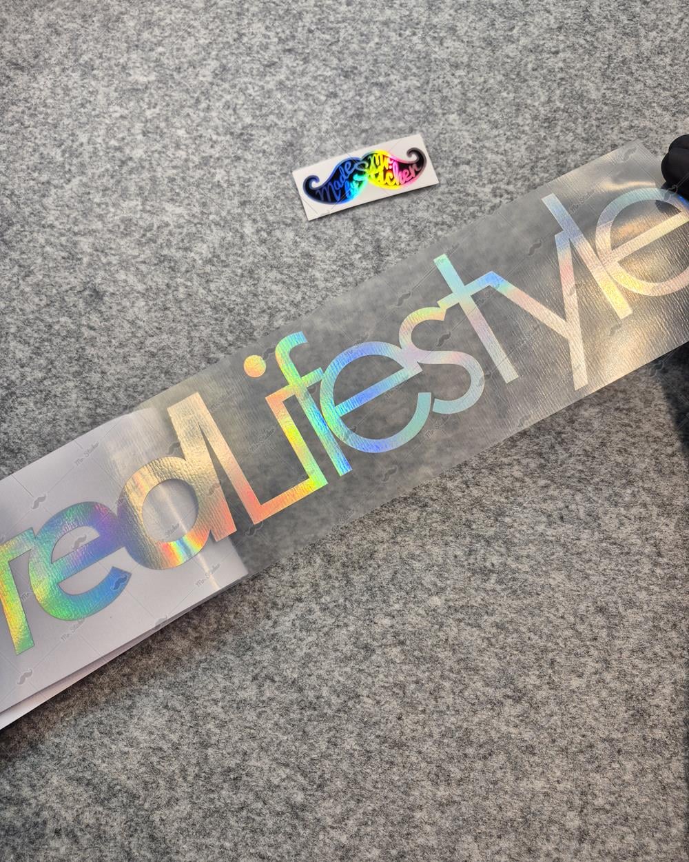 HLG101 Hologram Lifted Lifestyle Yazii Etiket