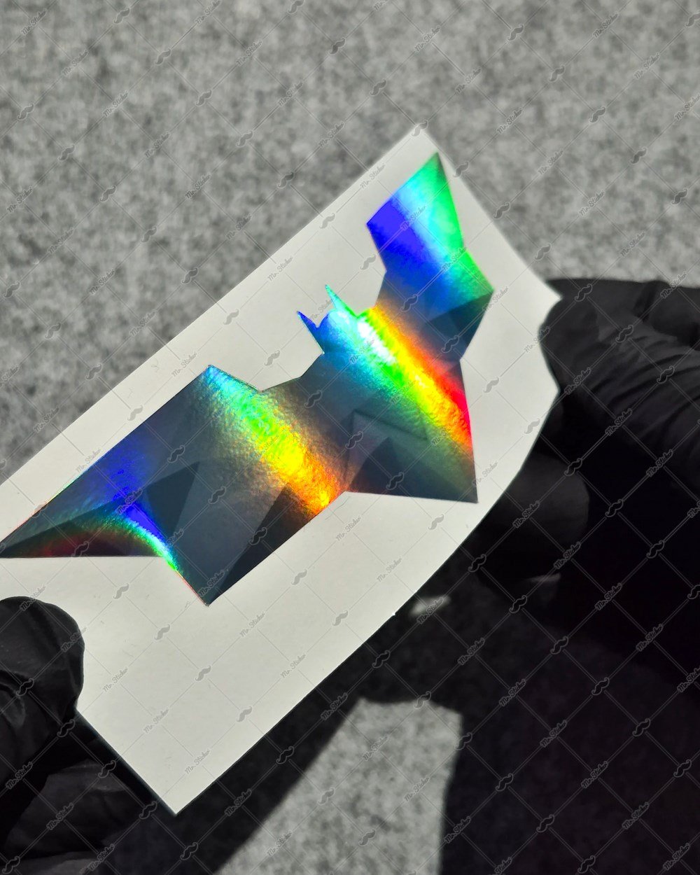 HLG108 Hologram Triangle Yarasa Etiketi