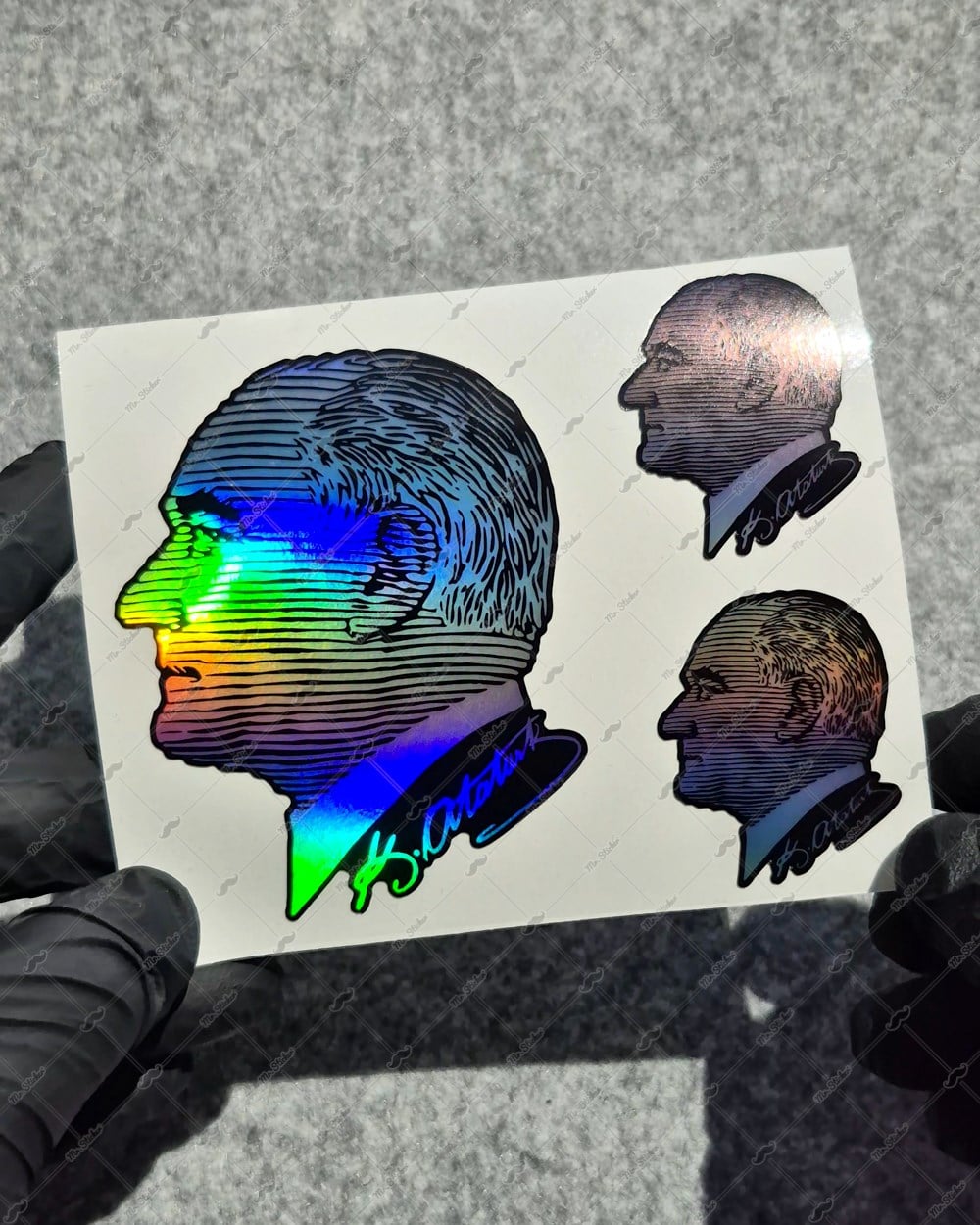 HLG109 Hologram Ozel Seri Ataturk Cizgi Calisma Set