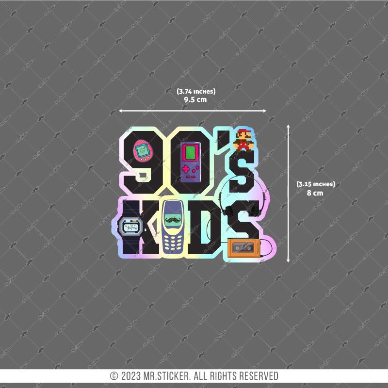HLG49 Hologram 90'ların Çocukları Etikeri