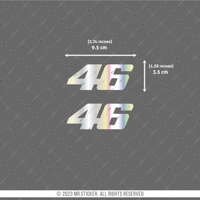 HLG9 Hologram 46 Numara Etiketi İkili Set
