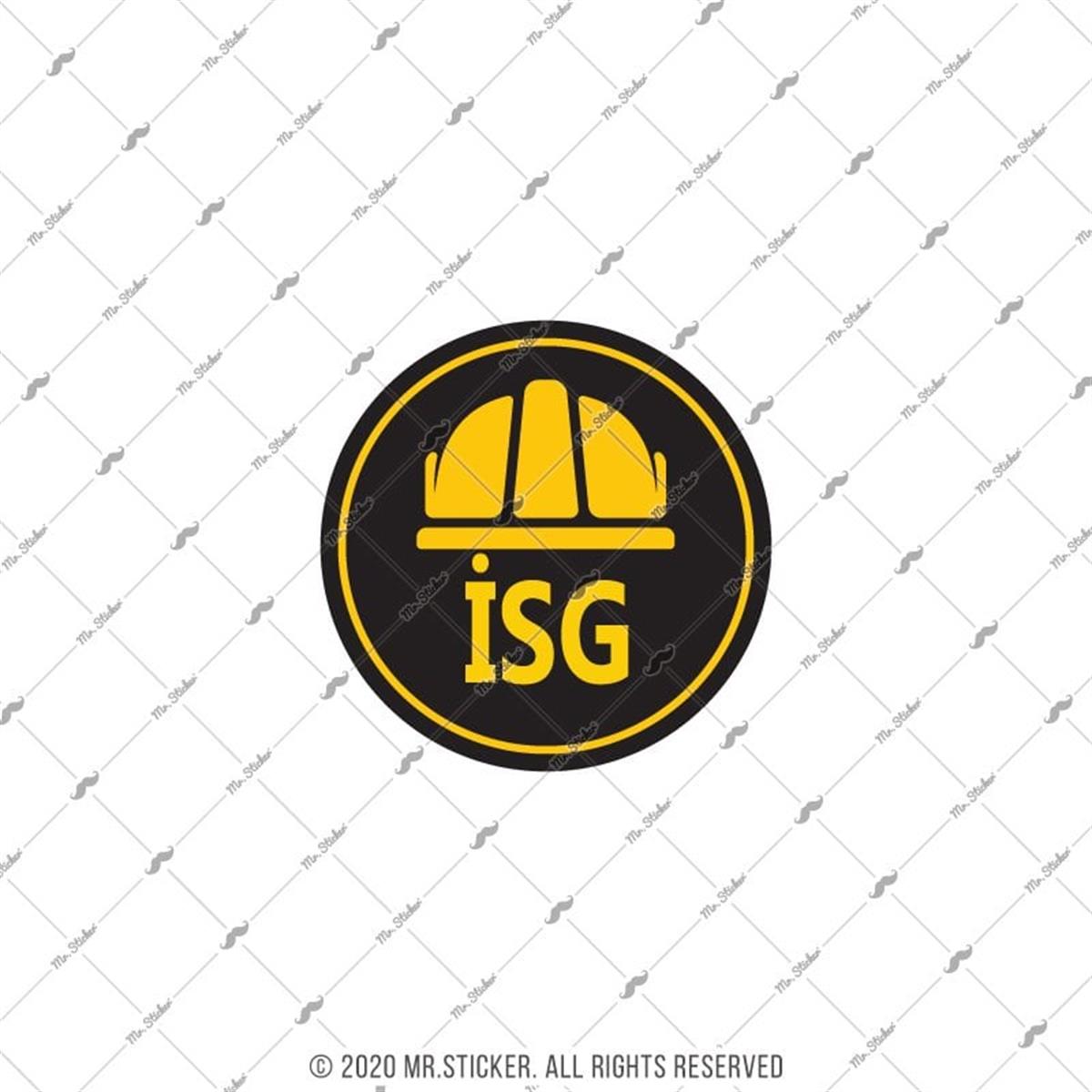 ISG22 Reflektif ISG Yazili Etiket V1
