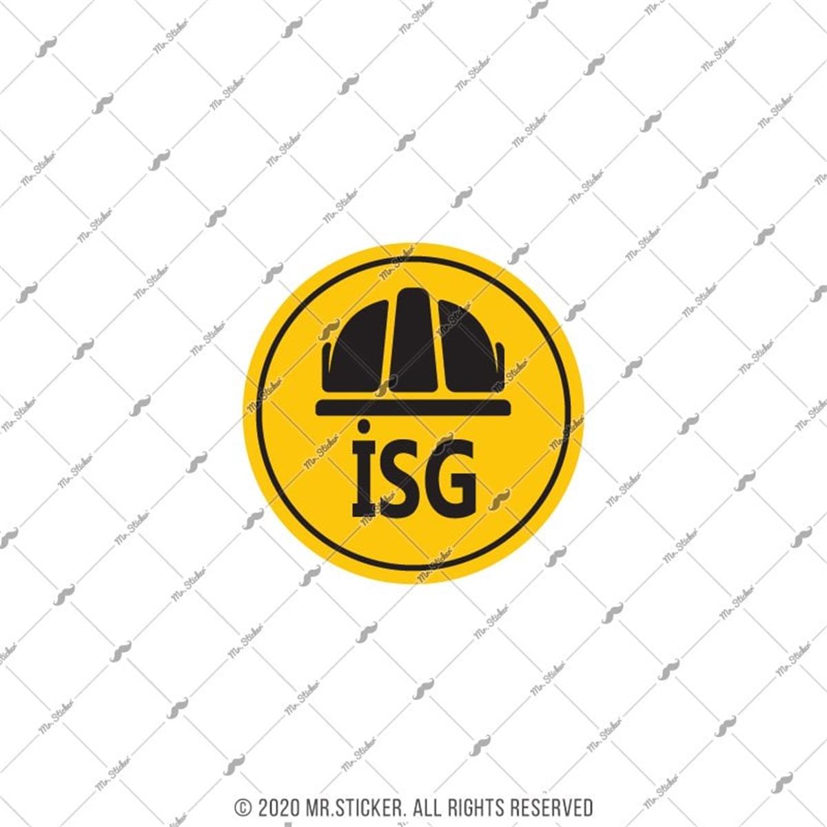 ISG23 Reflektif ISG Yazili Etiket V2
