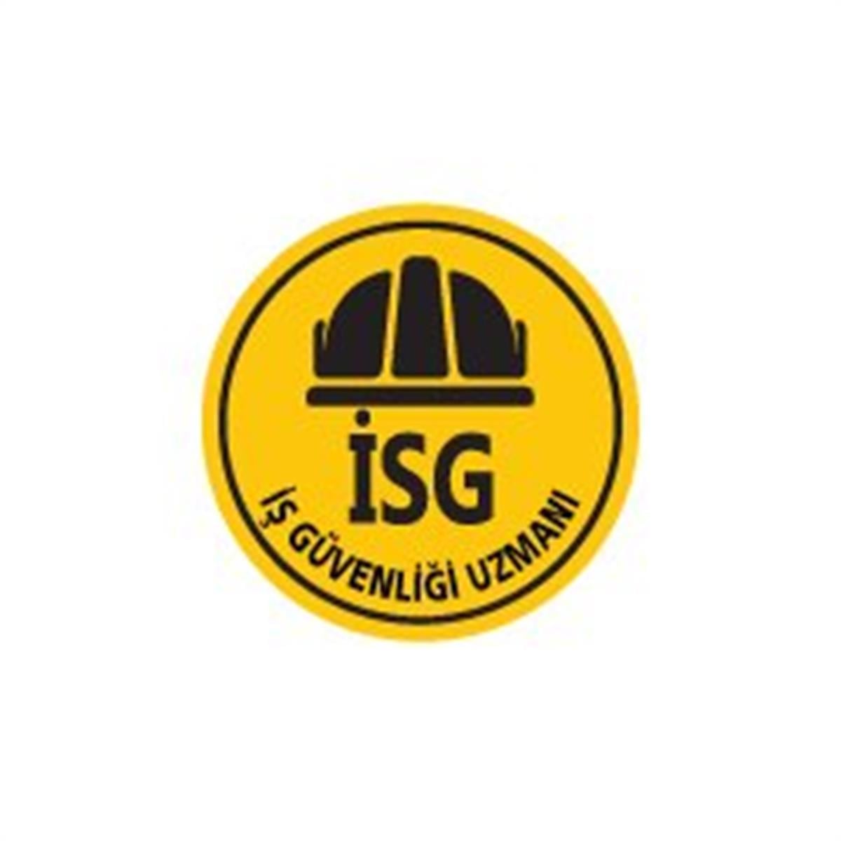 ISG24 Reflektif ISG Yazili Etiket V3