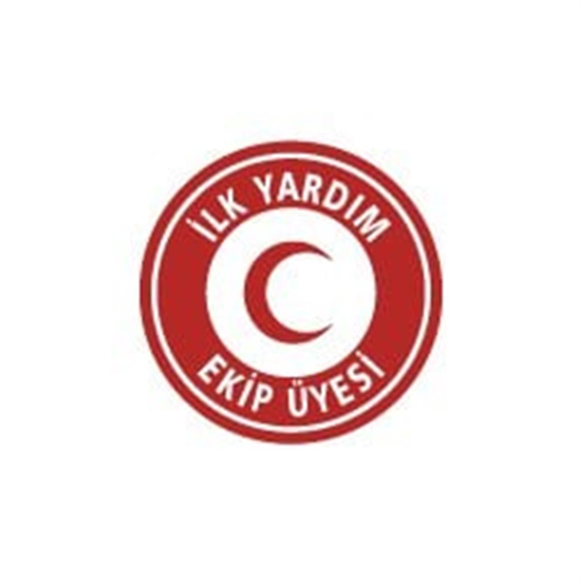 ISG31 Reflektif Ilk Yardim Ekip Uyesi Yazili Etiket