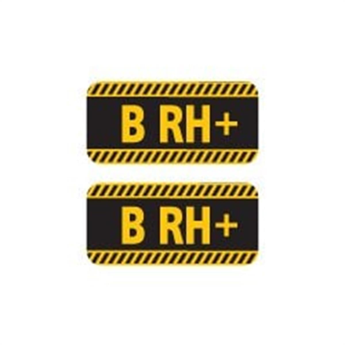 ISG9 Reflektif B Rh Pozitif (+) Kan Grubu Etiket Seti V1