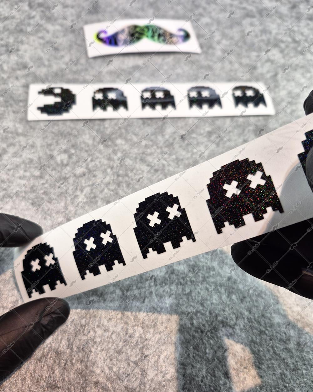 LMT26 Limited Edition Galaksi Efektli Pac Man Etiketi
