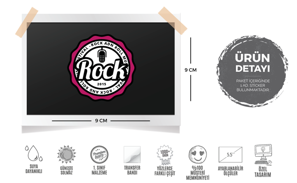 MSC27 Rock Etiketi