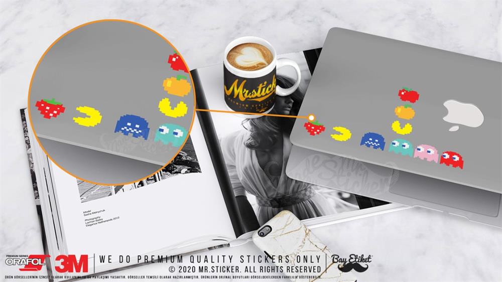 MSL101 Pacman Etiket Seti