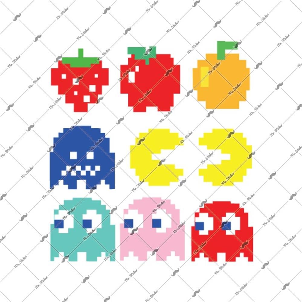 MSL101 Pacman Etiket Seti