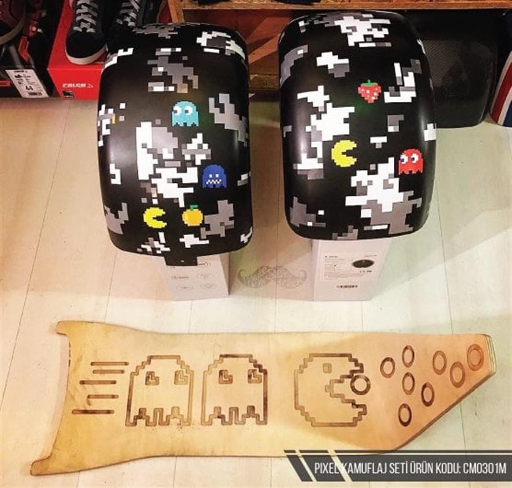 MSL101 Pacman Etiket Seti