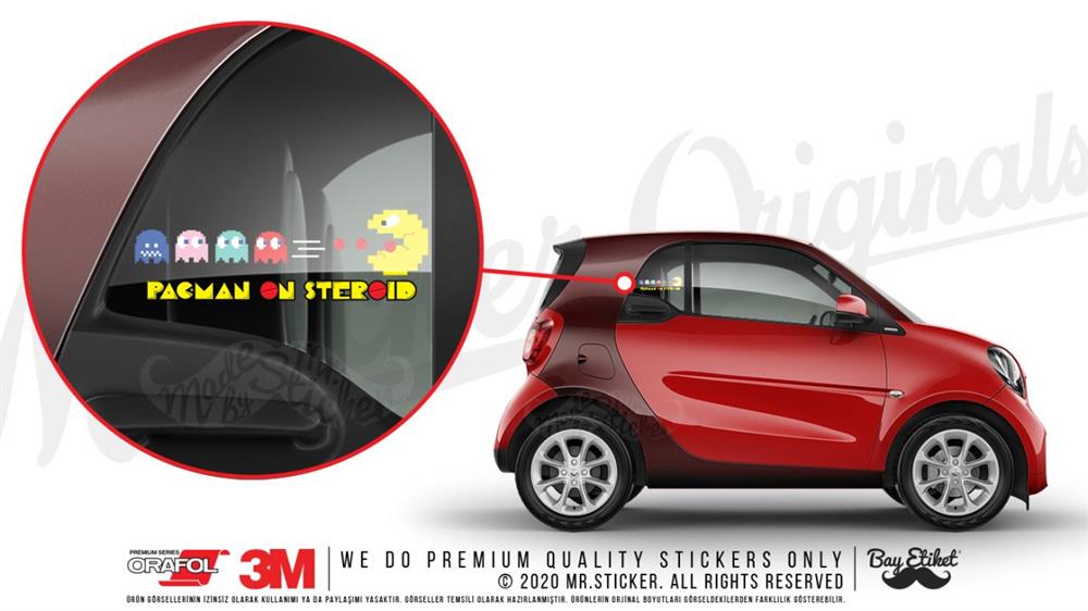 MSL106 Steroidli Pacman Etiketi