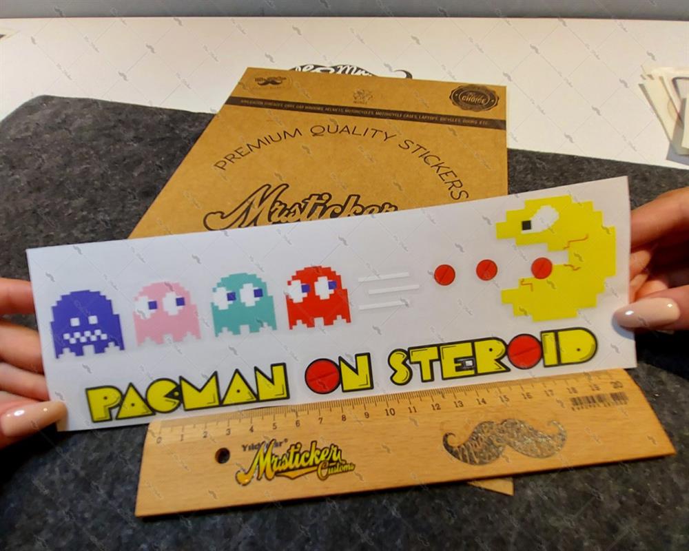 MSL106 Steroidli Pacman Etiketi