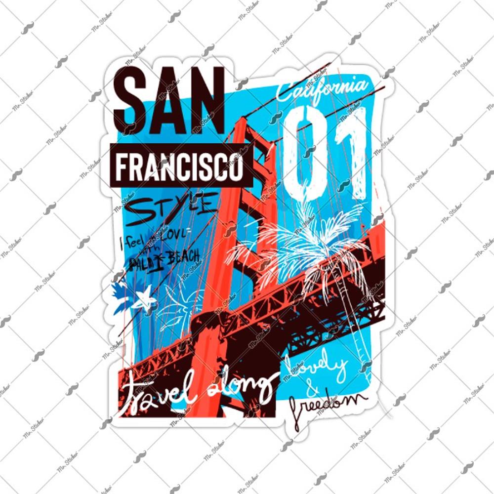 MSL120 San Francisco Etiketi