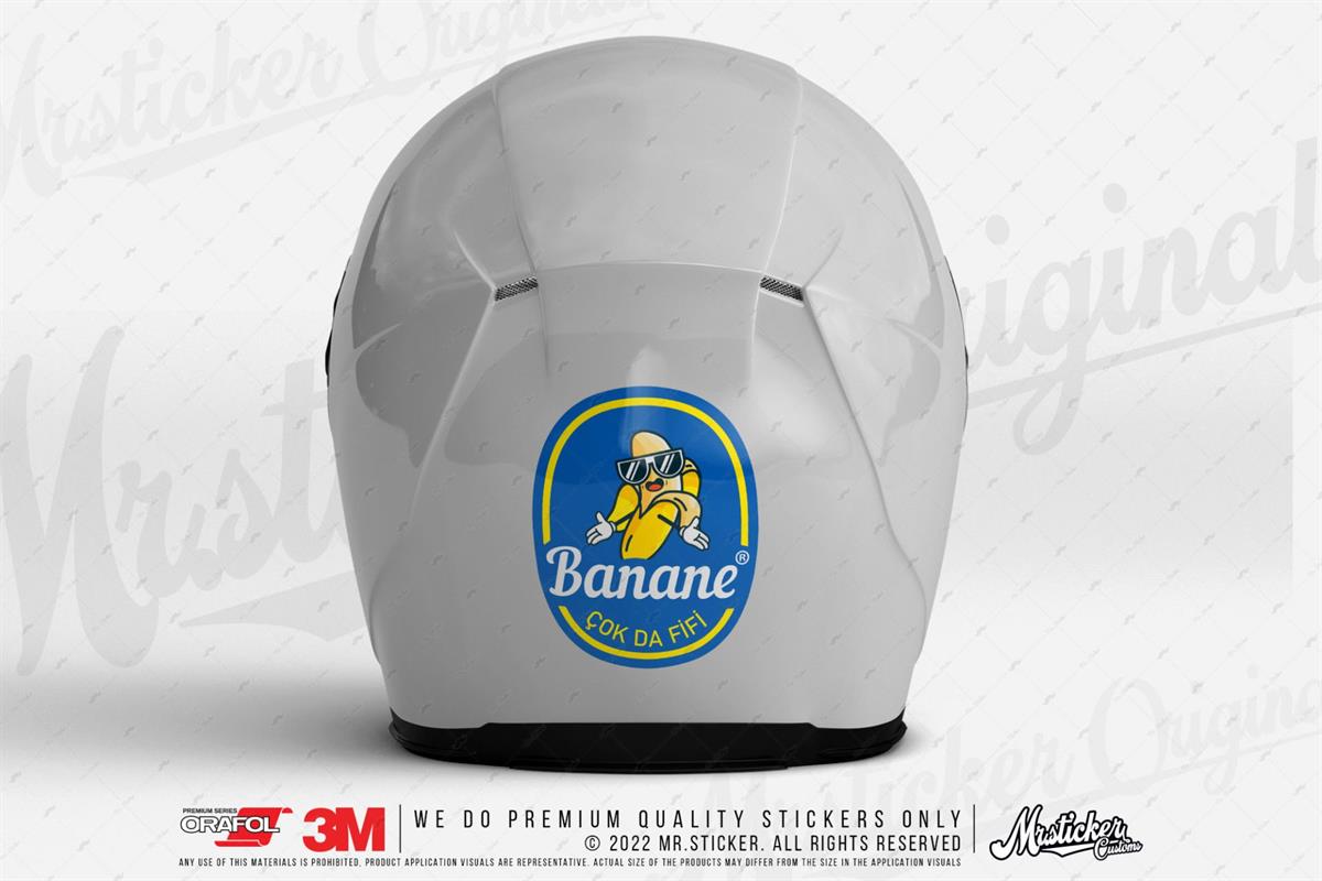 MSL161 Banane Cok da Fifi Etiket Seti