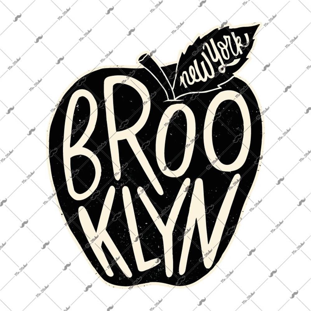MSL8 Brooklyn Elma Etiketi