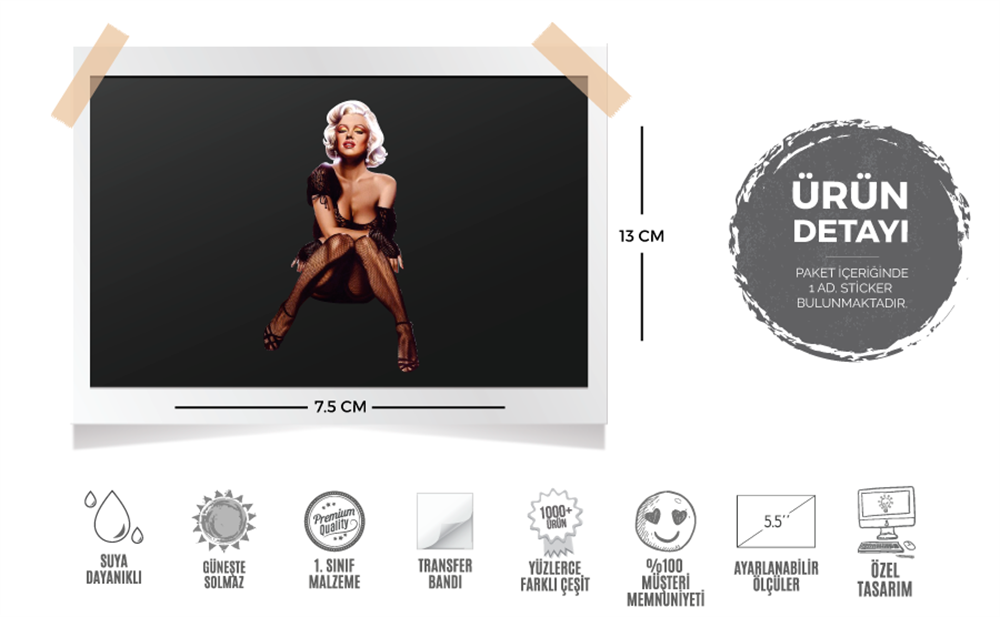 PNP23 Pinup Kizi Etiketi