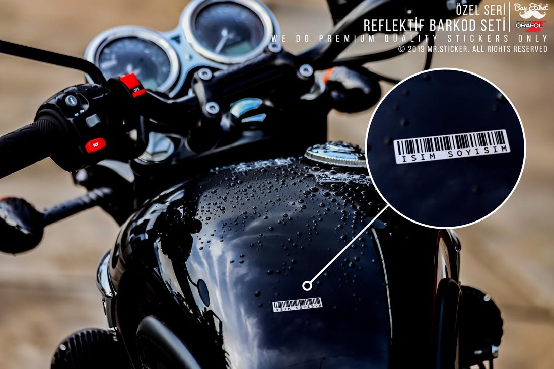 PRS15 Reflektif Barkod Seti 8 Parca