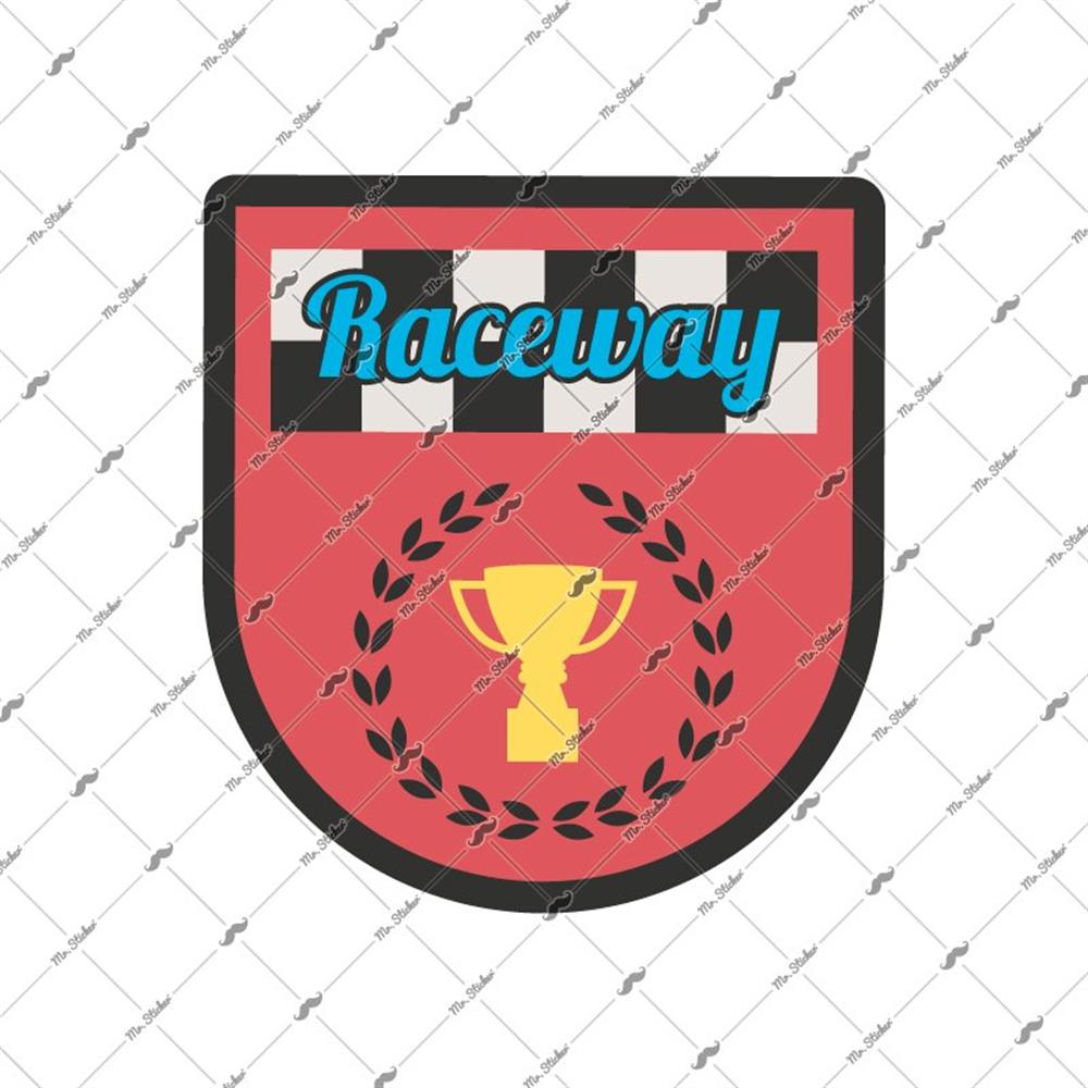 RAC10 Raceway Yazili Etiket