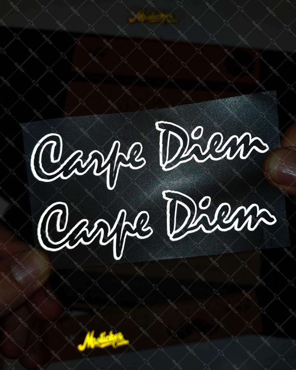 RFHLM110 Carpe Diem Yazili Etiket Seti
