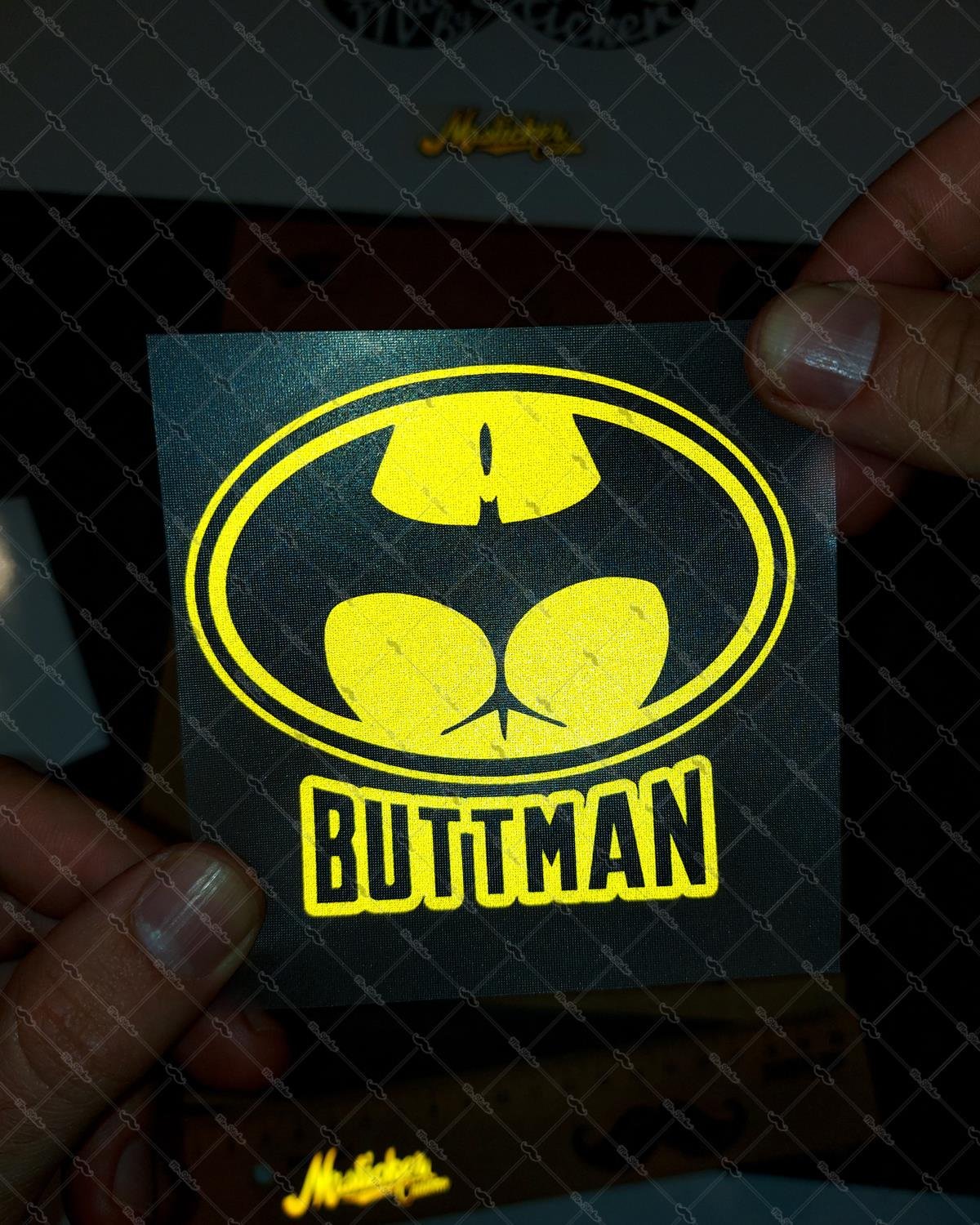 RFHLM124 Reflektif Buttman Etiketi