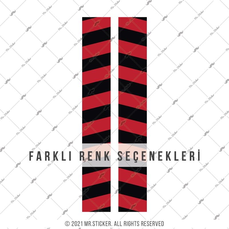 RFHLM128 Reflektif Canta Serit Etiketi Ikili Set