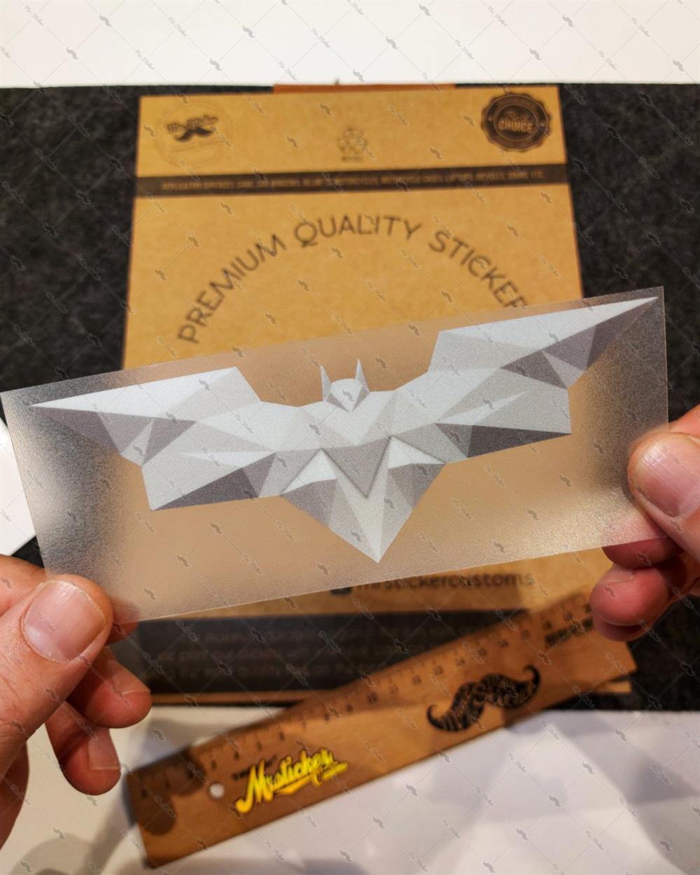 RFHLM164 Reflektif Triangle Yarasa Etiketi