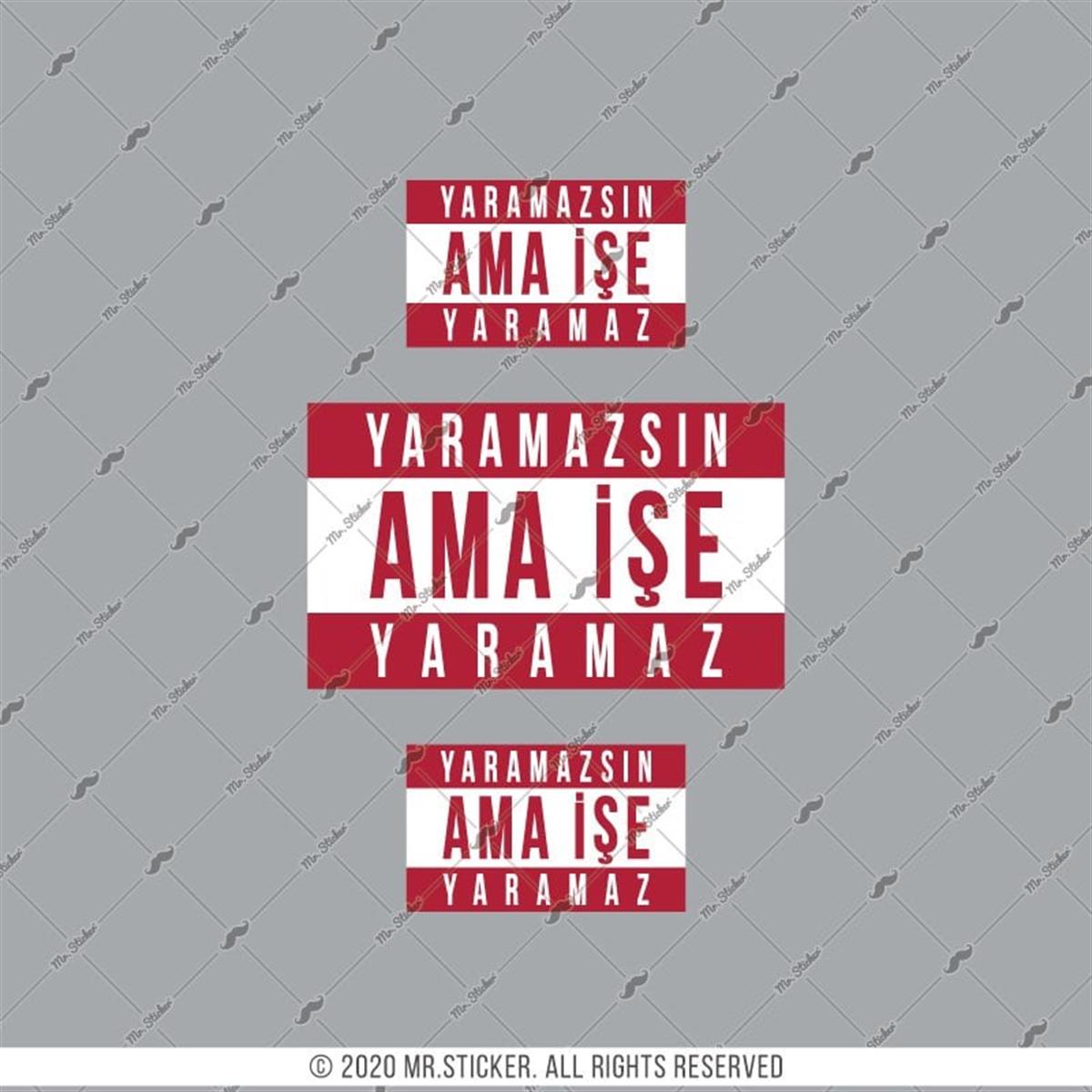 RFHLM196 V2 Ise Yaramazsin Yazili Etiket Seti