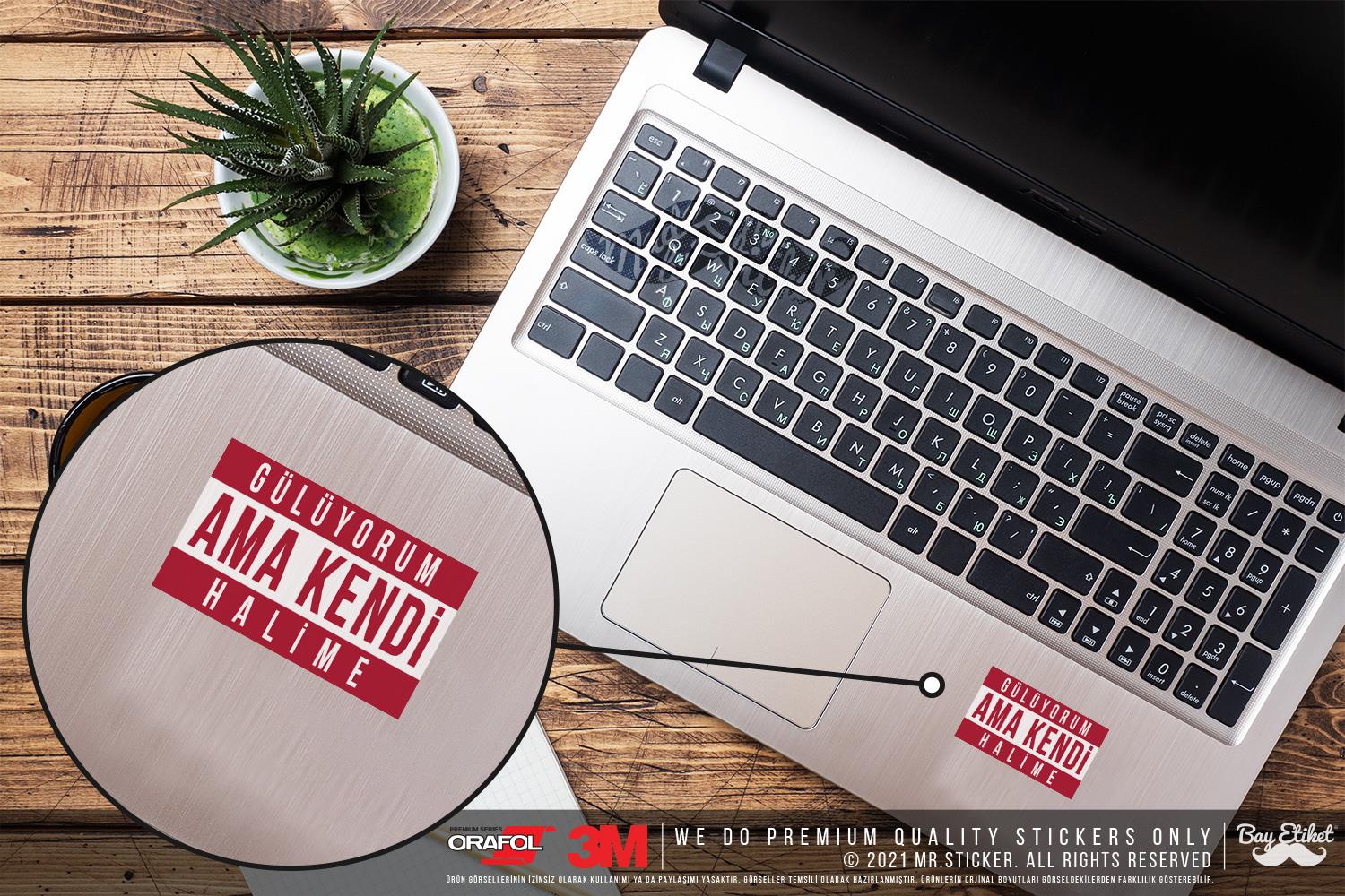 RFHLM200 V2 Guluyorum Halime Yazili Etiket Seti