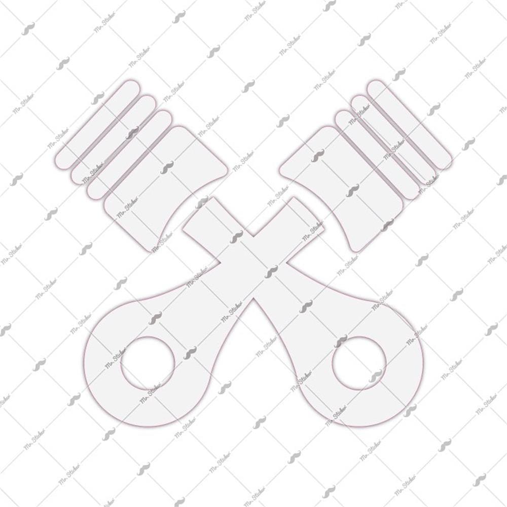 RFHLM35 Reflektif Piston Etiketi