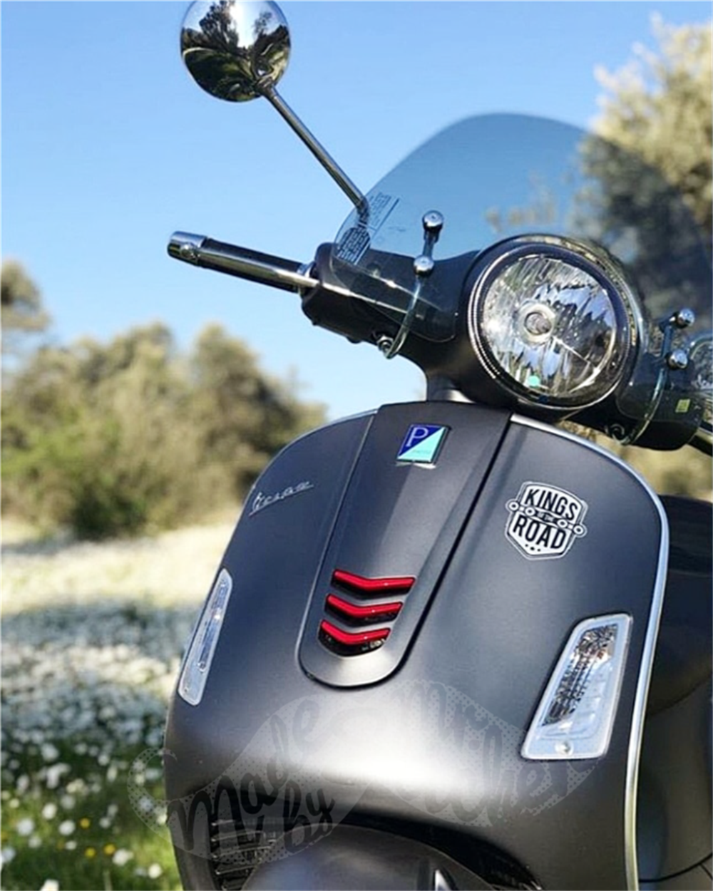 RFHLM36 Reflektif Yollarin Krali Yazili Etiket