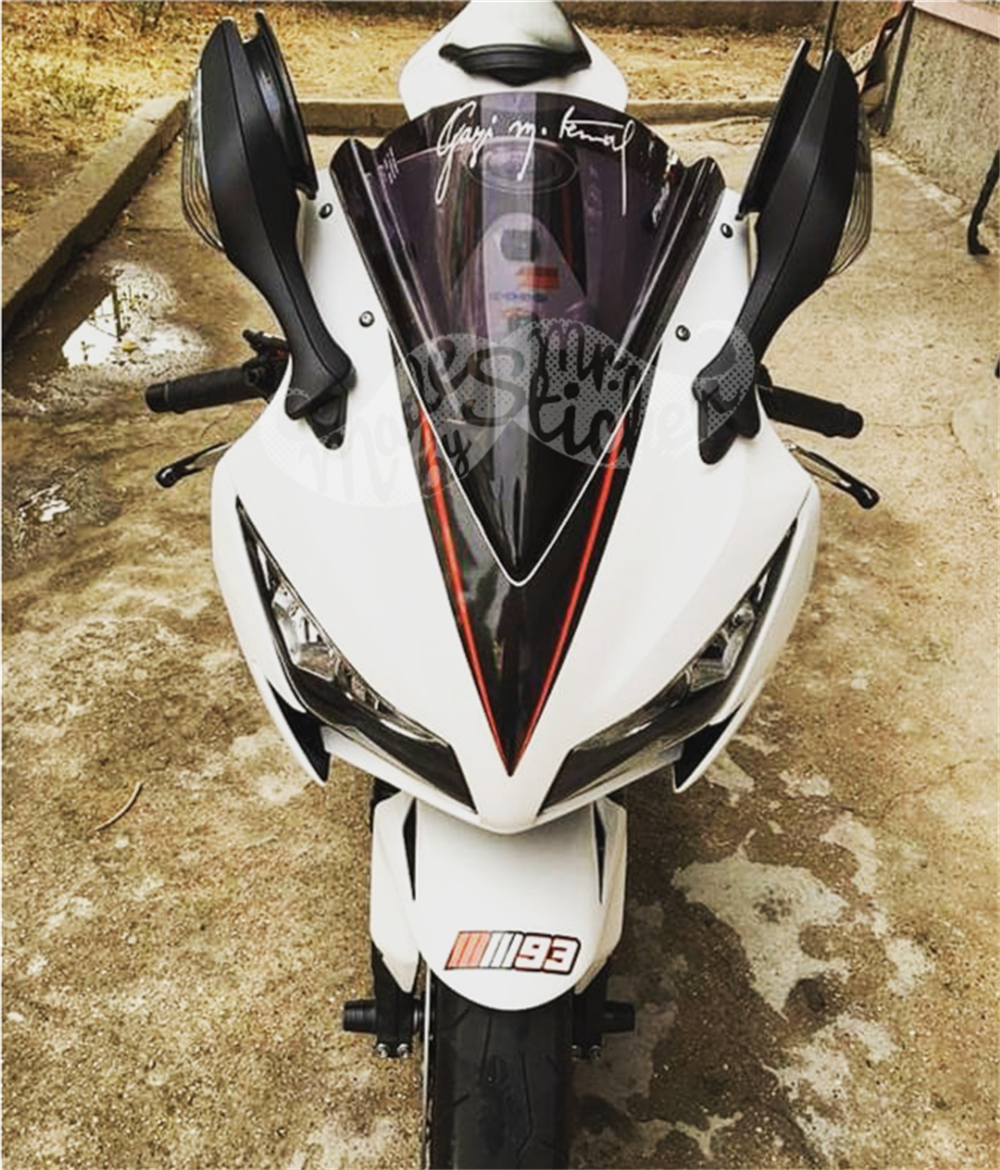 RFHLM53 Reflektif Marquez MM93 Etiketi - 2'li Set