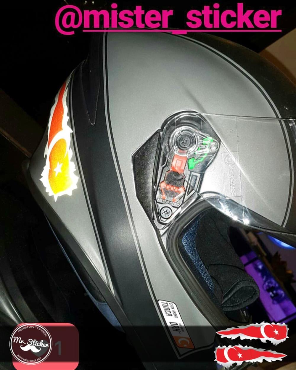 RFHLM54 Reflektif İçi Gözüken Yırtılmış Metal Efektli Turk B.