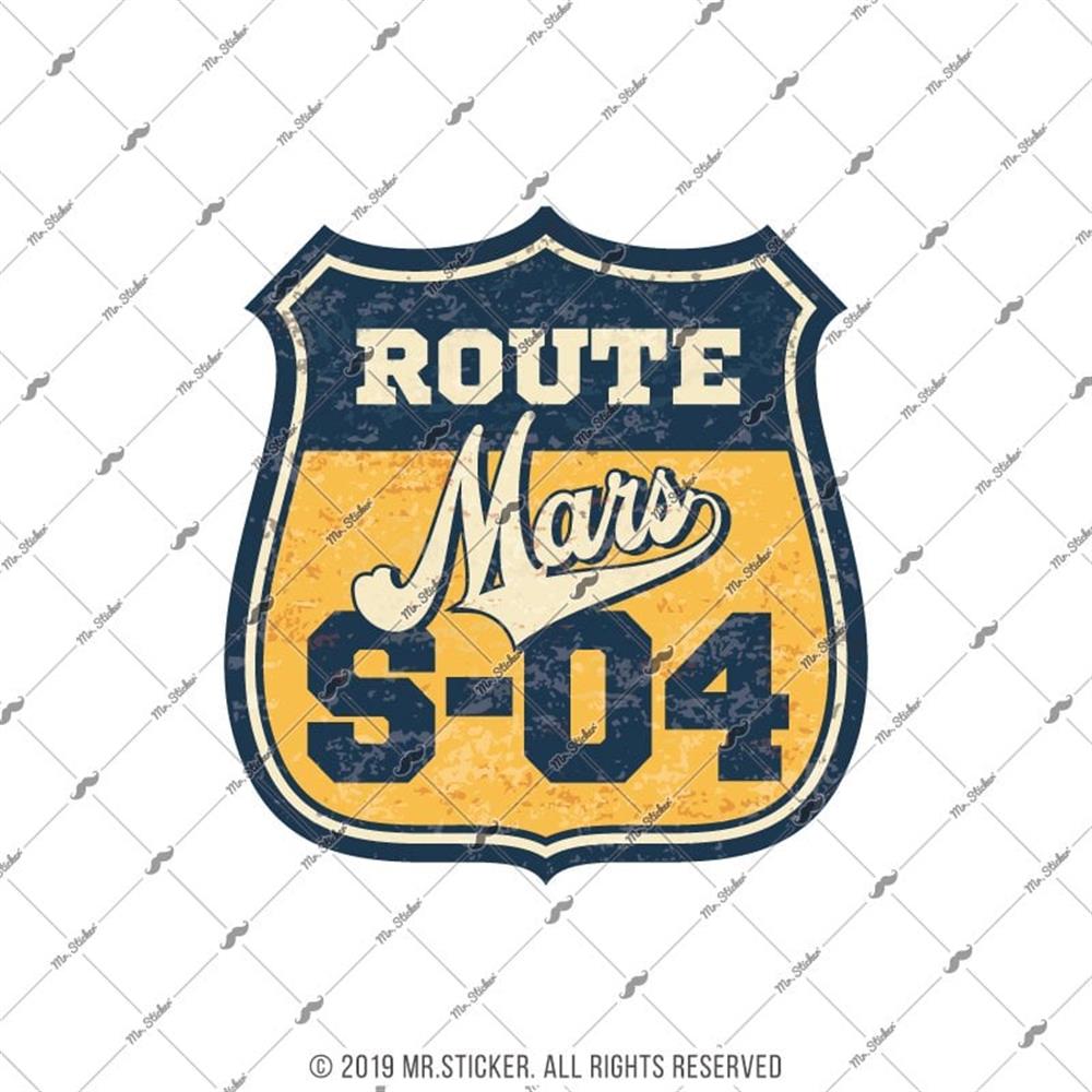 ROU9 Route Mars S04 Etiketi