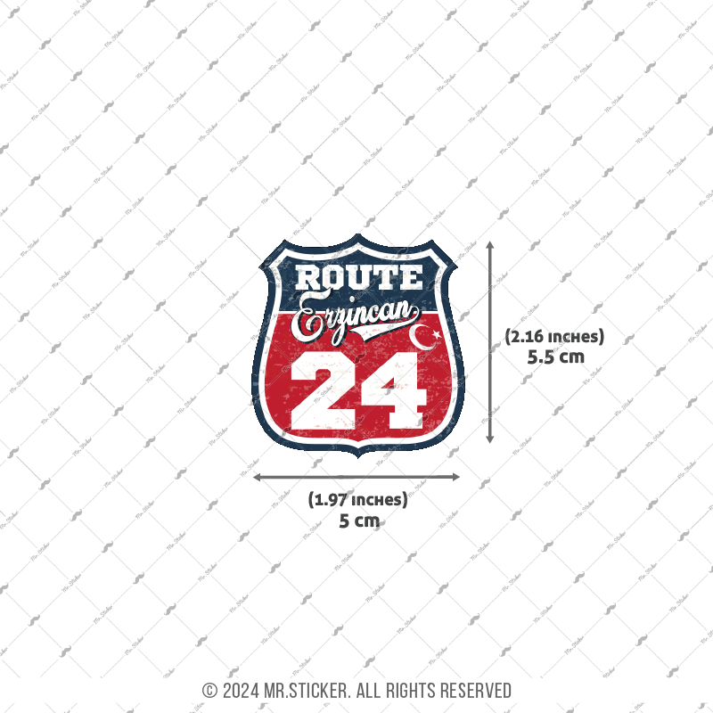 ROUP36 Route Erzincan 24 Etiketi