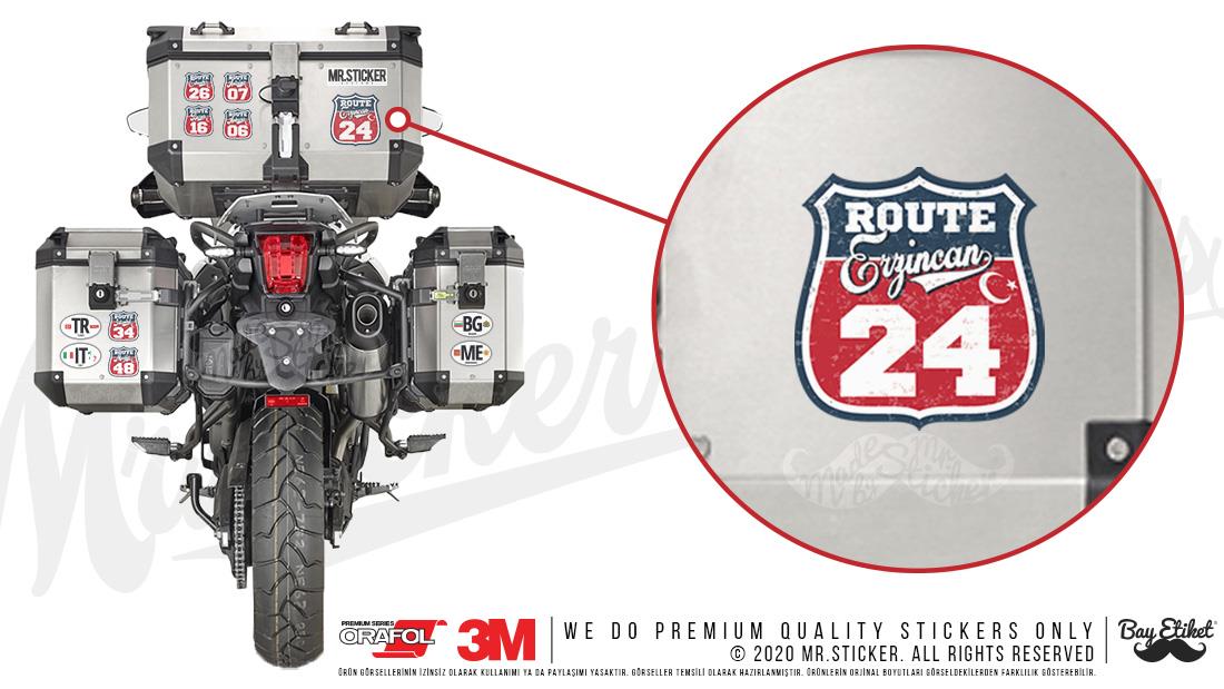ROUP36 Route Erzincan 24 Etiketi