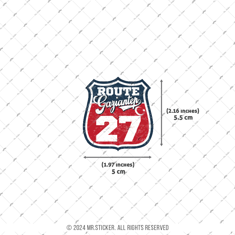 ROUP39 Gaziantep 27 Etiketi