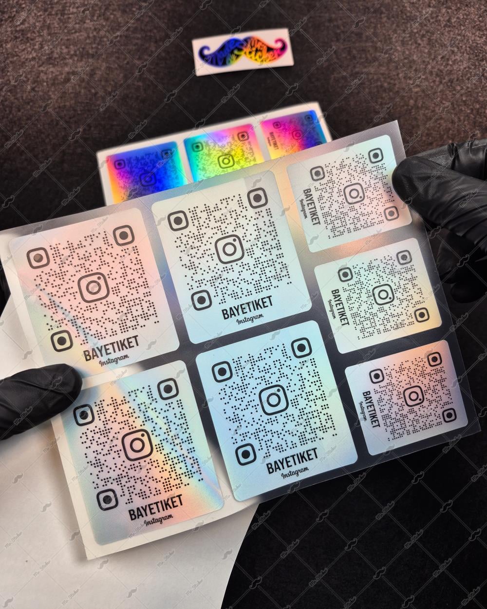 SMINS28 Hologram QR Instagram Seti 7 Parça