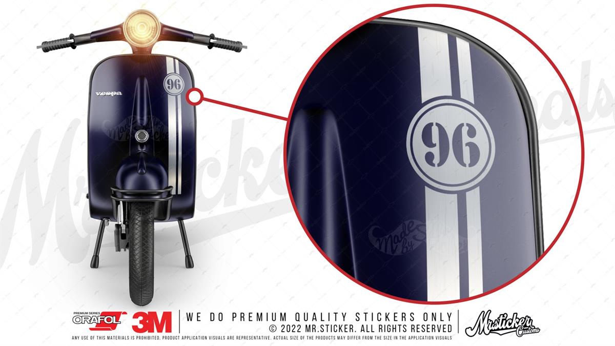 STS34VPC Chrome Edition Kişiye Özel Numaralı Şerit