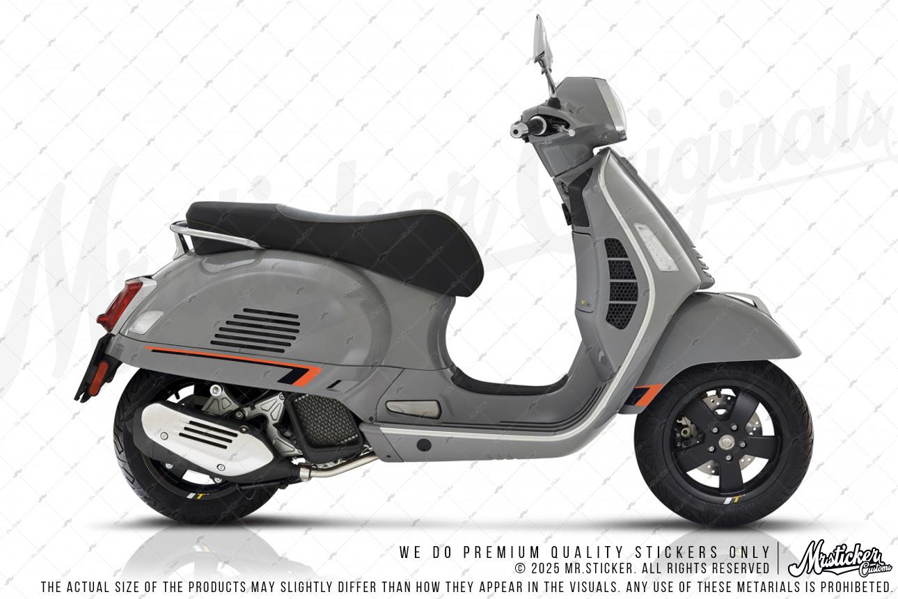 STS39 Vespa Uyumlu Yan Cita Seti Renk Secenekli
