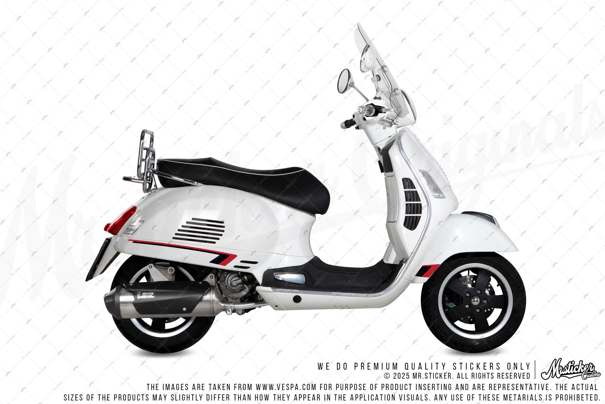STS39 Vespa Uyumlu Yan Cita Seti Renk Secenekli